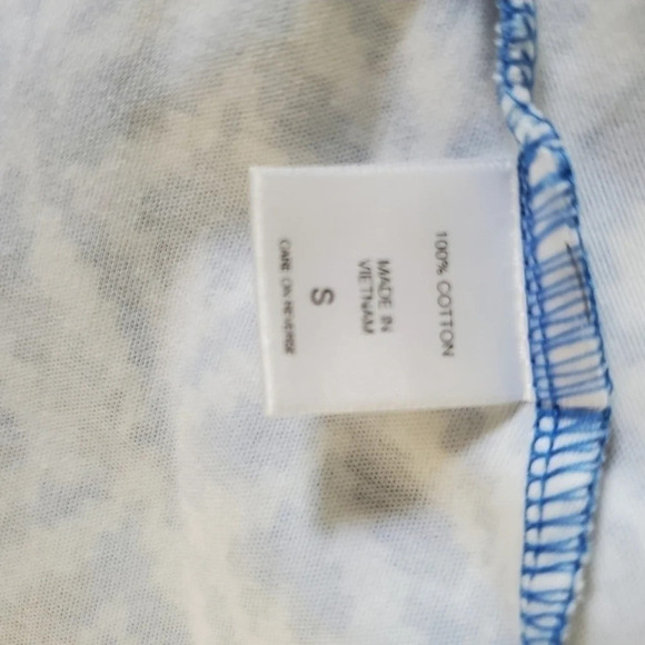 New York & Company Geometic Sleeveless V-neck Fit & Flare Small Dress - Picture 5 of 8